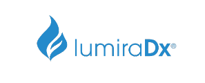 Lumiradx logo on a black background for asset management.